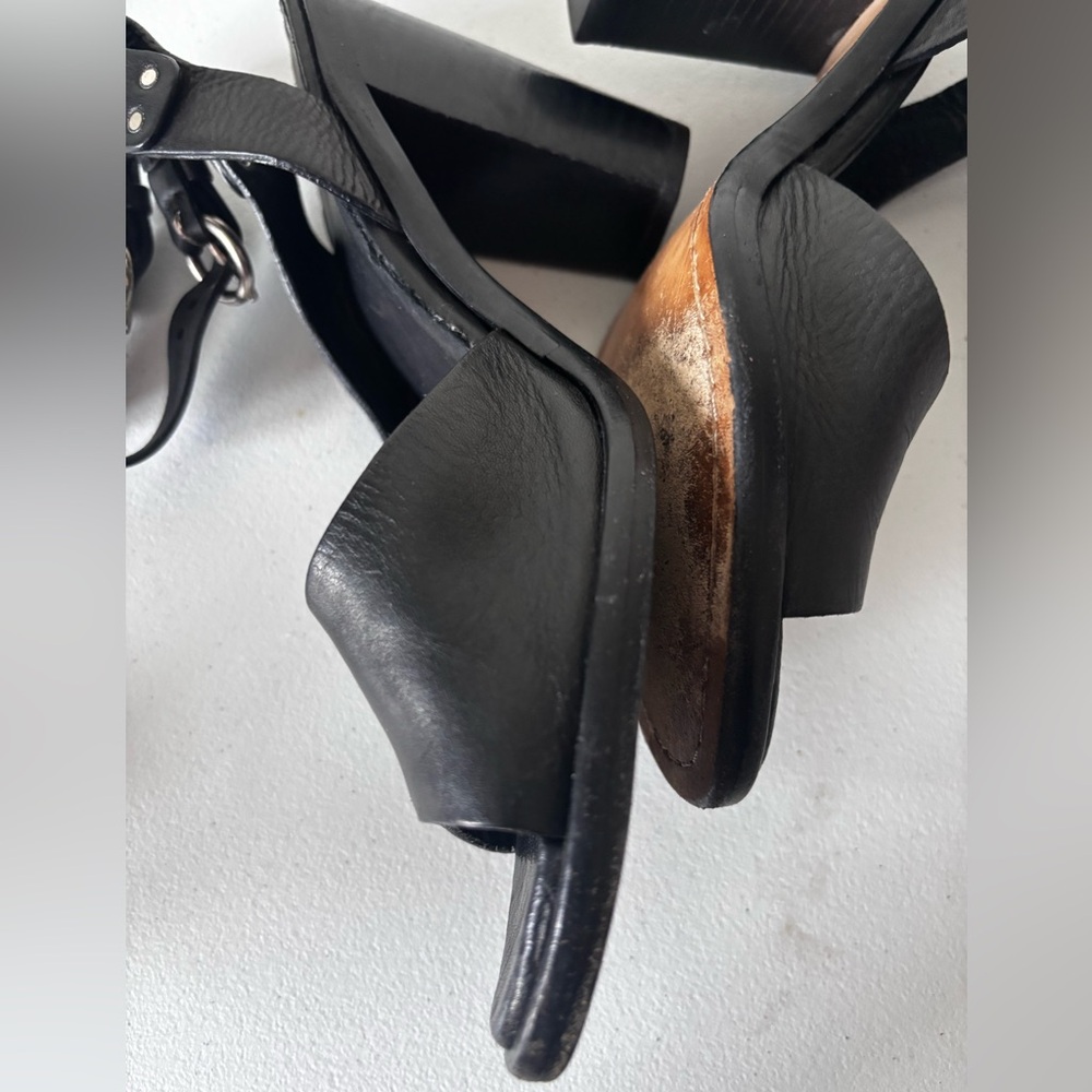 Rag & Bone Tulsa Double Ankle Strap Sandals sz 38 - Picture 9 of 14